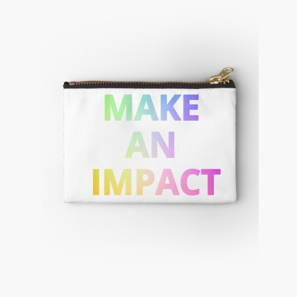 Item preview, Make An Impact - Gradiant Greenish Purple designed and sold by yurahbom.