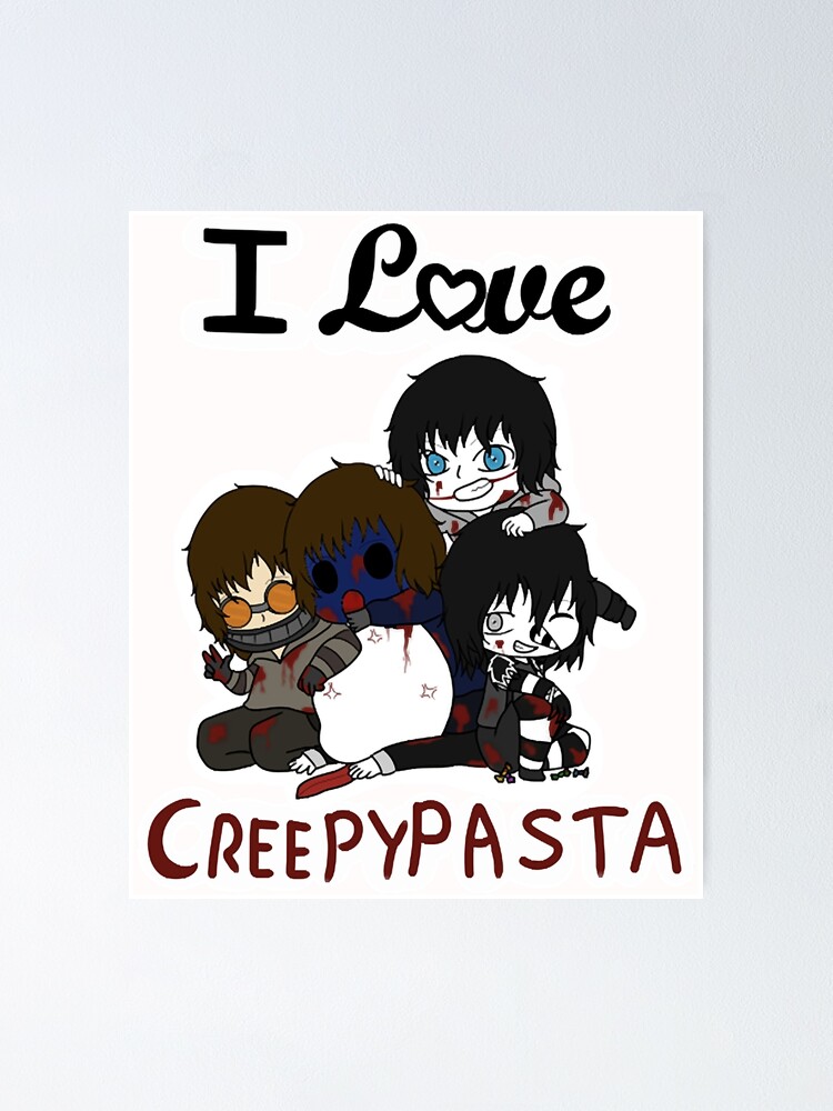 Jeff The Killer Creepypasta Poster Print