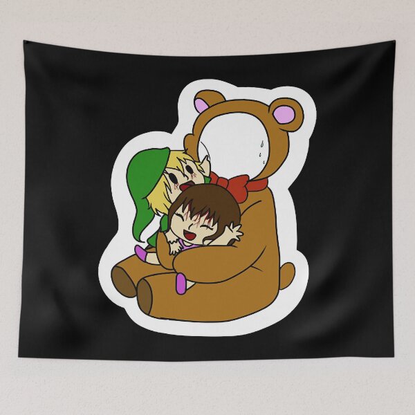 Item preview, Cute Creepypasta Slenderman bear, Sally and Ben  designed and sold by Morgen41.