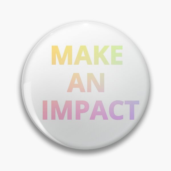 Item preview, Make An Impact - Gradiant Orangish Purple designed and sold by yurahbom.