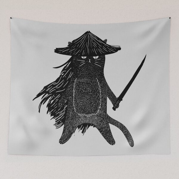 Item preview, Samurai Neko designed and sold by tabemisa.