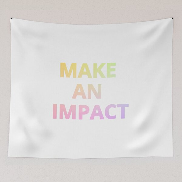 Item preview, Make An Impact - Gradiant Orangish Purple designed and sold by yurahbom.