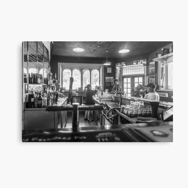 Life in a country town Canvas Print