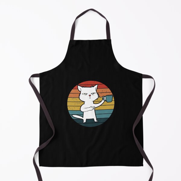 Item preview, Cat Coffee Retro Vintage Cats Lovers designed and sold by oucherWolf7.