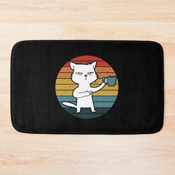 Item preview, Cat Coffee Retro Vintage Cats Lovers  designed and sold by oucherWolf7.
