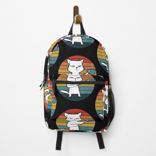 Item preview, Cat Coffee Retro Vintage Cats Lovers designed and sold by oucherWolf7.