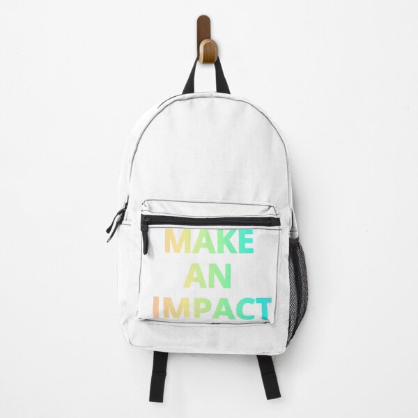 Item preview, Make An Impact - Orangish Teal designed and sold by yurahbom.