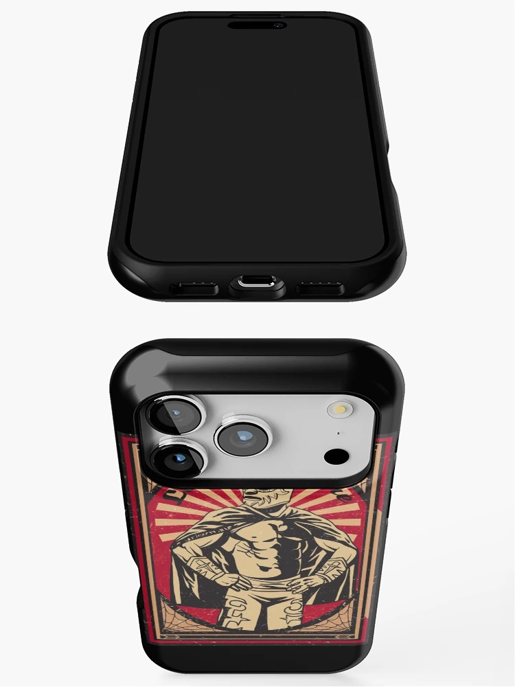 Thumbnail 3 of 4, iPhone Case, Lucha Libre designed and sold by RamirezCZ.