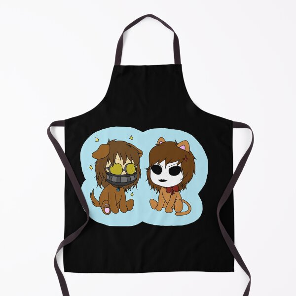 Item preview, cute creepypasta toby and masky designed and sold by Morgen41.