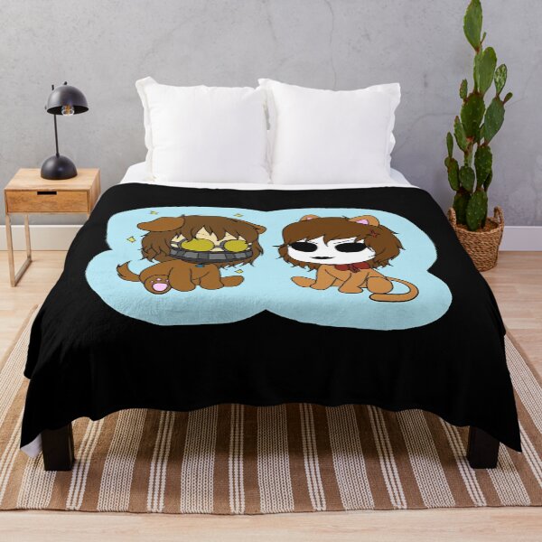 Item preview, cute creepypasta toby and masky designed and sold by Morgen41.