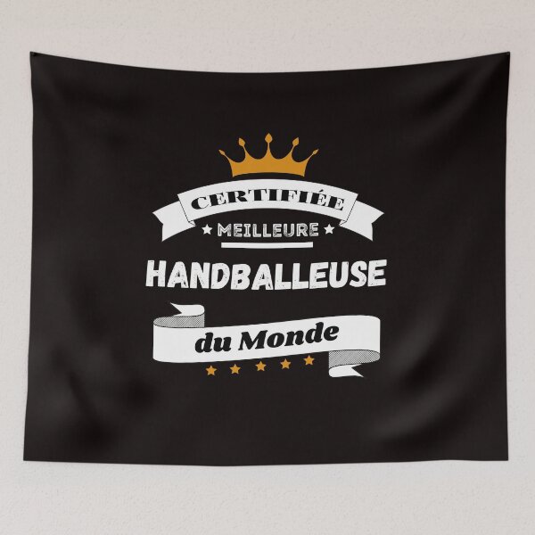 Item preview, Certified best handball player in the world - Humor designed and sold by Ydurand.