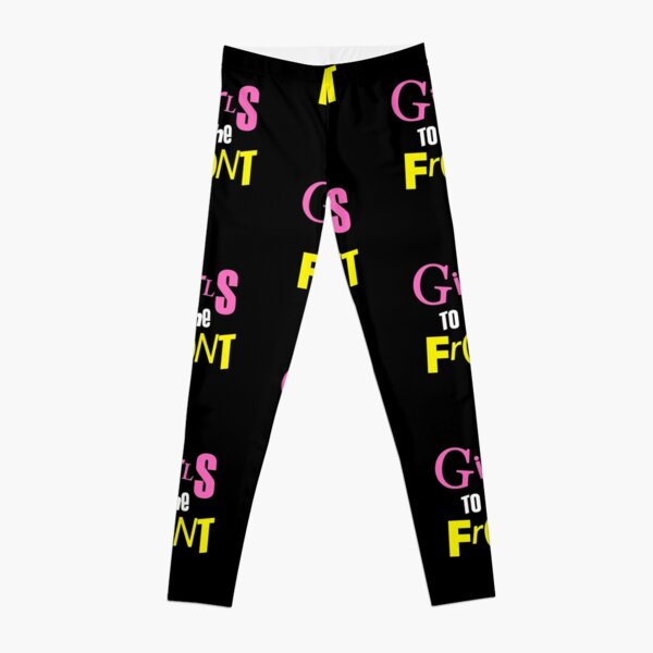 Feminist Aesthetic Girls To The Front Riot Streetwear Vaporwave Leggings