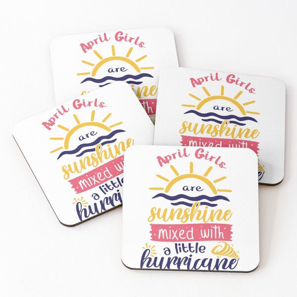 Item preview, april girls are sunshine mixed with a little hurricane designed and sold by Ashi17.