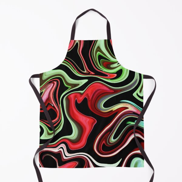 Item preview, Red & Green Wave designed and sold by Flydea.