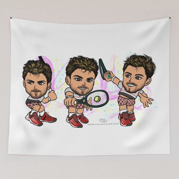 Item preview, Stanislas Wawrinka designed and sold by Colacatlee.