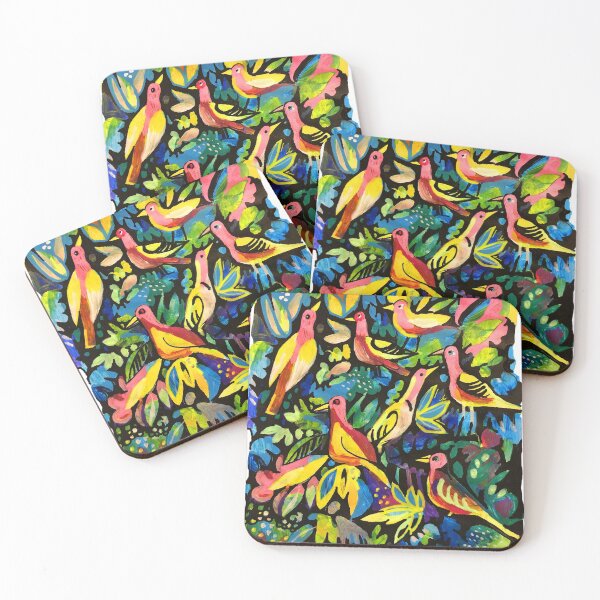 Item preview, Exotic bird pattern designed and sold by Lemontreeart63.