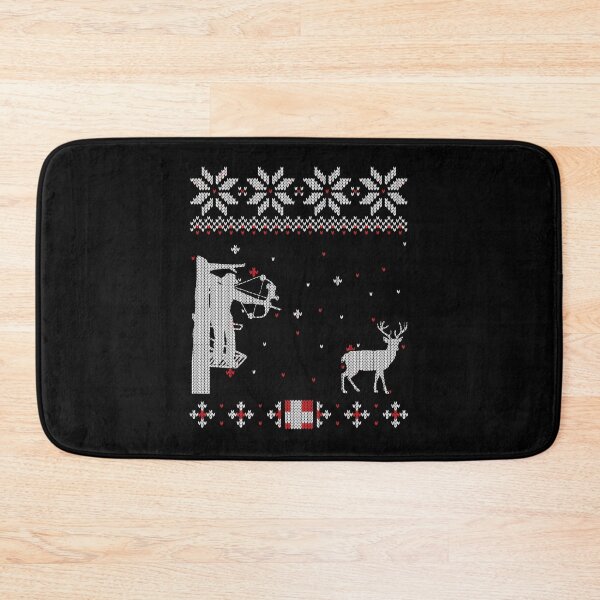 Item preview, Bow Hunter Ugly Christmas Sweater Bowhunter Archery Hunting designed and sold by rivenburga.