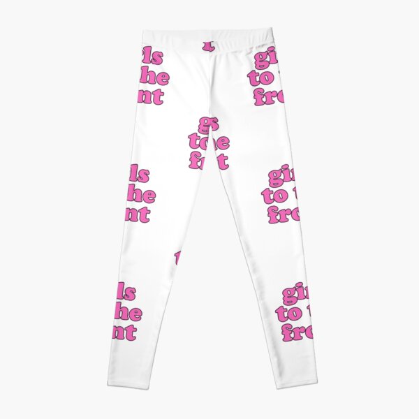 Girls To The Front Riot Aesthetic Streetwear Vaporwave Leggings