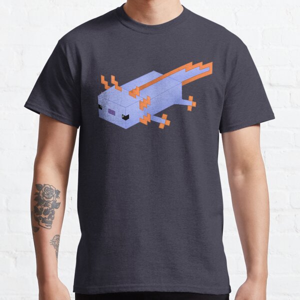 Axolotl bleu original de Minecraft T-shirt classique