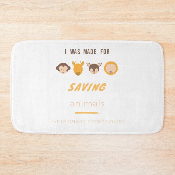 Item preview, veterinary receptionist designed and sold by gerafuckinnoise.