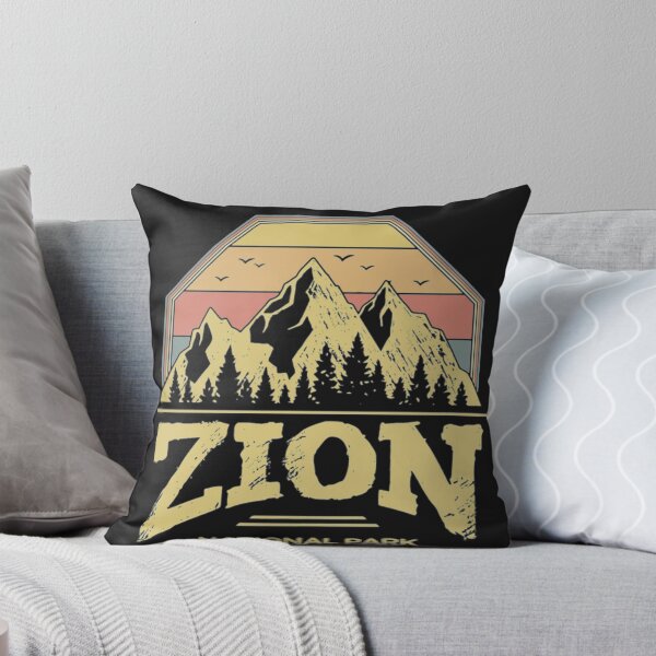 Item preview, Zion National Park Vintage Mountains Park Tshirt designed and sold by Clavitaps.