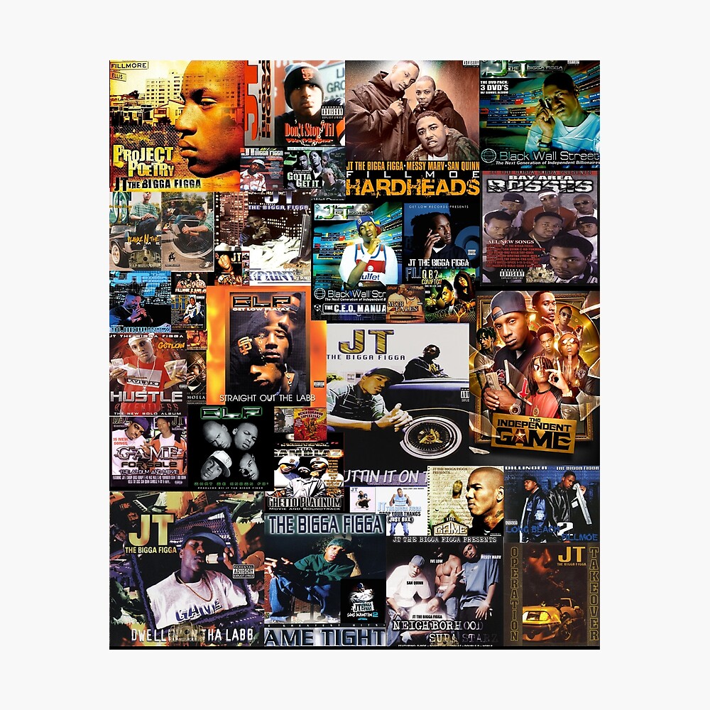 JT the Bigga Figga Vintage Collage