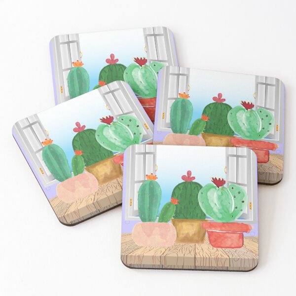 Item preview, Three Cacti designed and sold by Nicola Leyh.