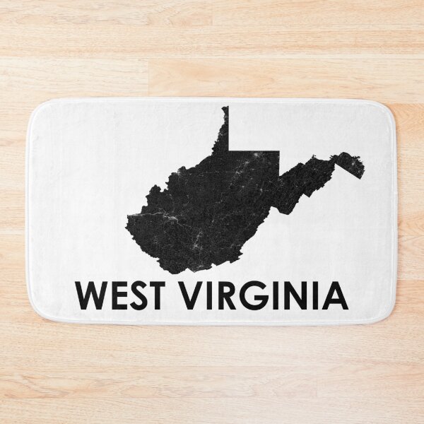 Item preview, West Virginia Street Map Art designed and sold by AmazingMapArt.