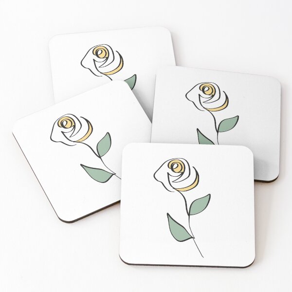 Item preview, One line art flower designed and sold by SJAPhoto.