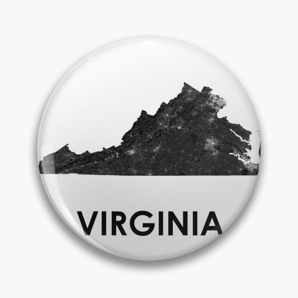 Artikelvorschau, Virginia Straßenkarte Kunst entworfen und verkauft von AmazingMapArt.