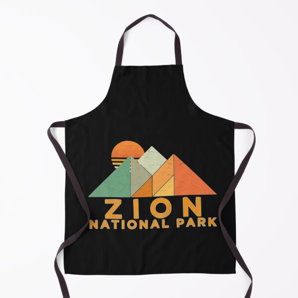 Item preview, Retro Zion National Park Mountains Sun Tshirt designed and sold by Clavitaps.