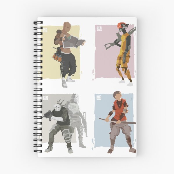 Item preview, Set of dystopian characters designed and sold by Nucleart.
