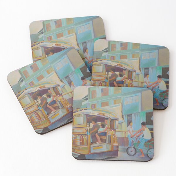 Item preview, Jeepney Scene designed and sold by efcruzarts.