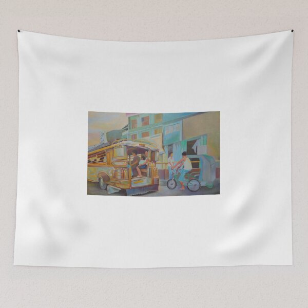 Item preview, Jeepney Scene designed and sold by efcruzarts.