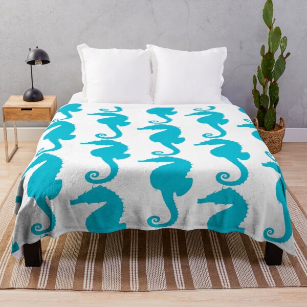Item preview, Turquoise Seahorse designed and sold by LiveToLearn.
