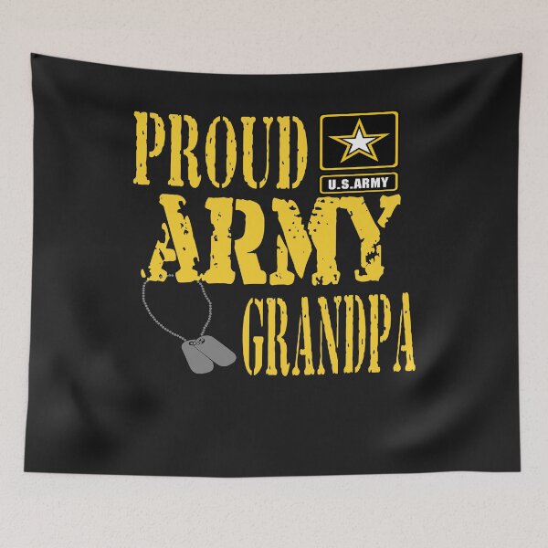 Item preview, Proud Army Grandpa Shirt Military Pride T Shirt designed and sold by Lukifo-Epic.