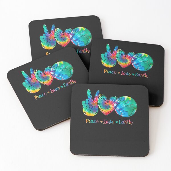 Item preview, Peace Love Earth Day Tie Dye Hippie T-Shirt designed and sold by Lukifo-Epic.