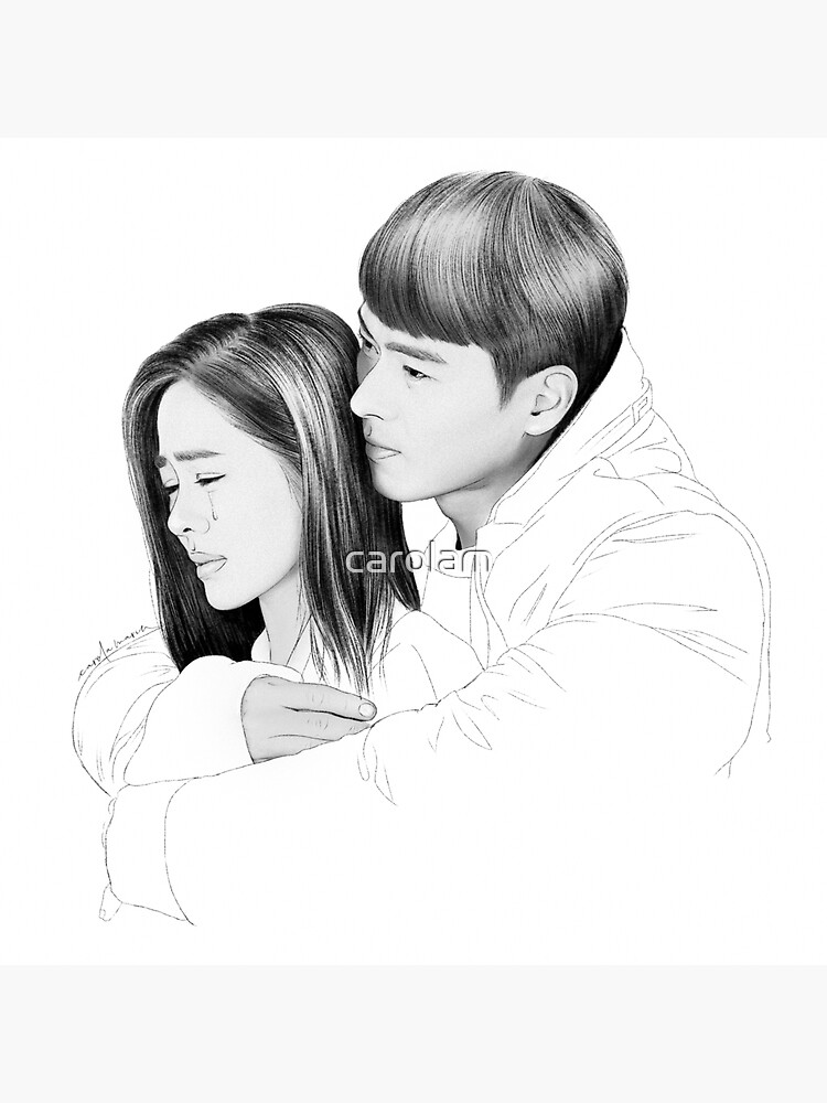 "Crash Landing on You CLOY Yoon Seri and Ri Jeong Hyeok" Sticker by