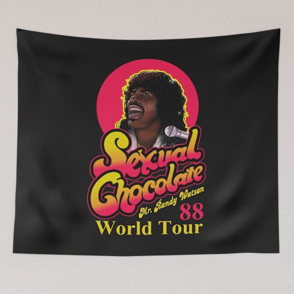 Item preview, Sexual Chocolate Mr. Randy Watson World Tour 88 shirt designed and sold by Lukifo-Epic.