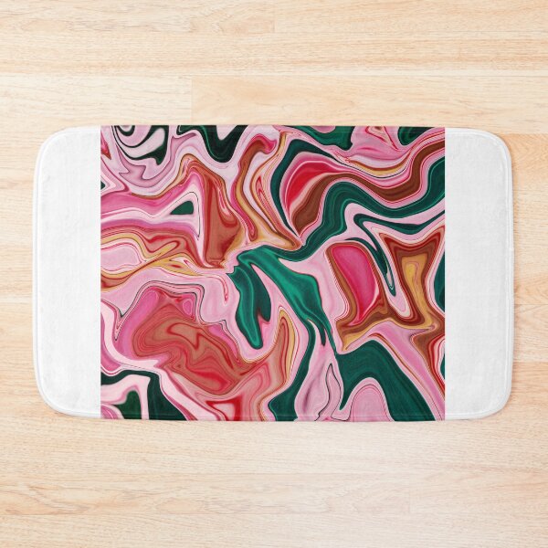 Item preview, Pink & Turquoise Marble designed and sold by Flydea.