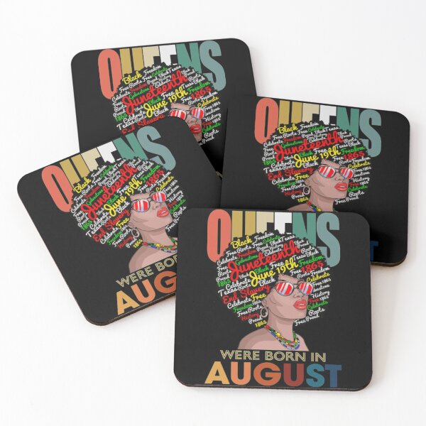 Item preview, Birthday Black Queens August Birthday Black Women Junenth July 4th designed and sold by SteveMillspaer.