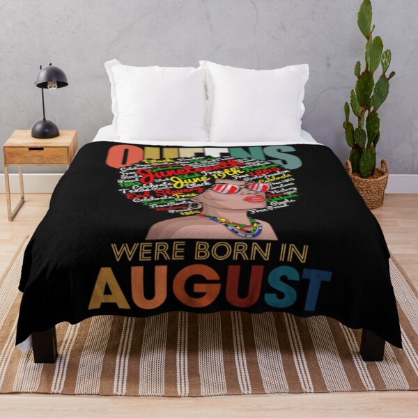 Item preview, Birthday Black Queens August Birthday Black Women Junenth July 4th designed and sold by SteveMillspaer.