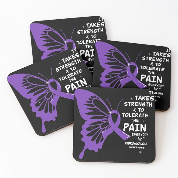 Item preview, Best Strength Fibromyalgia Warrior Ribbon Butterfly Awareness designed and sold by tuanitus.