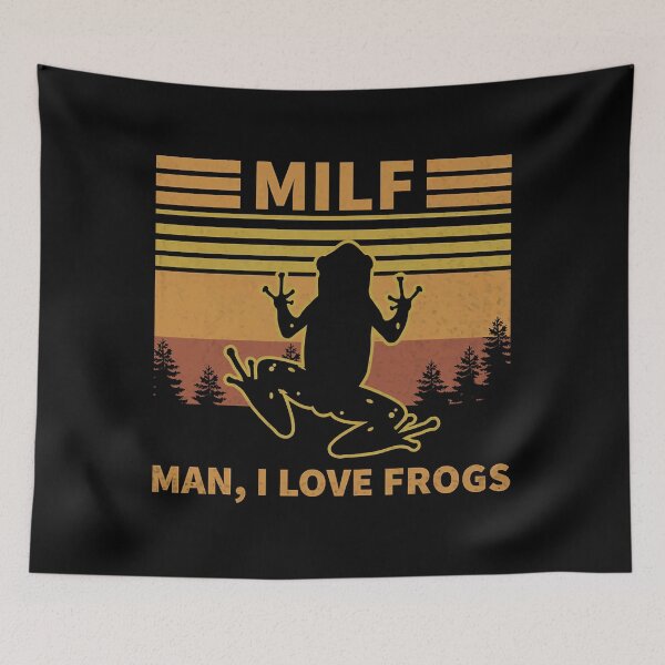 Item preview, Man I Love Frogs Funny MILF Definition  designed and sold by Coveney18.