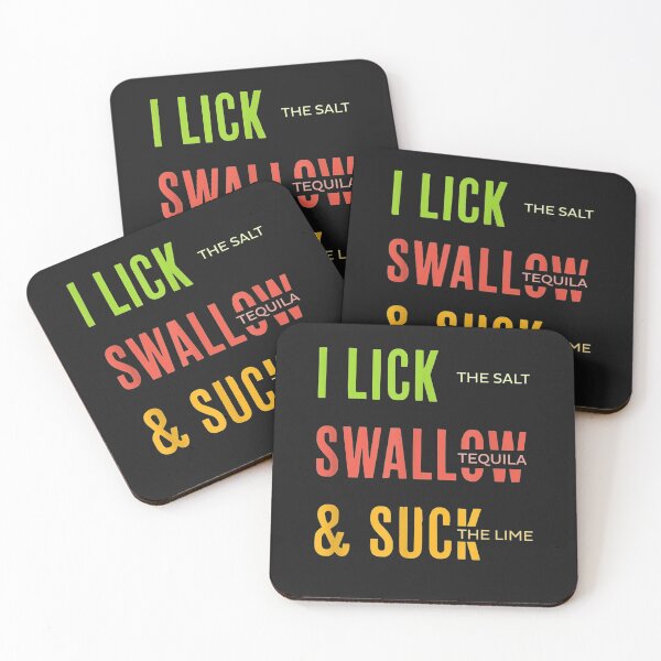 Item preview, Tequila lick swallow suck T-Shirt designed and sold by Lukifo-Epic.