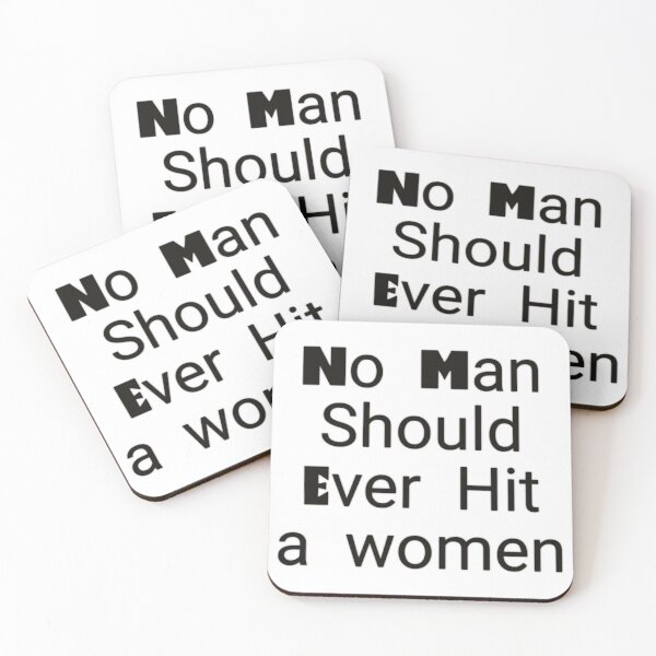 Item preview,  No Man Should Ever Hit a Women designed and sold by Mahe Jabeen.