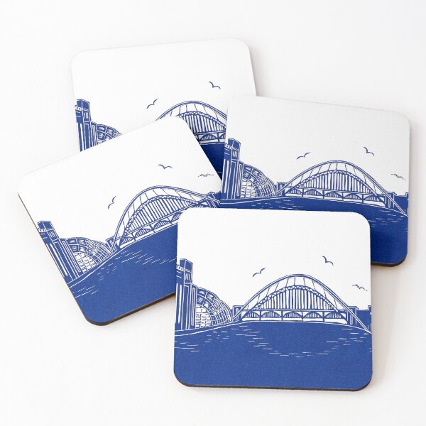 Item preview, Newcastle Gateshead Quayside Linocut | Tyne Bridge | Baltic Arts | Sage designed and sold by Maddy Bennett.