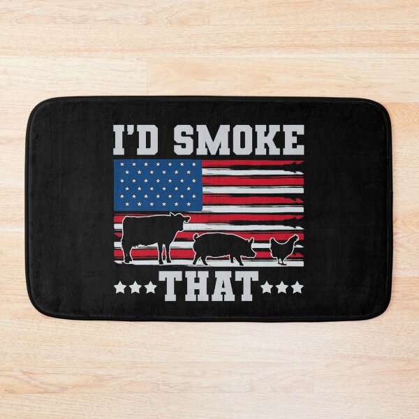 Item preview, American Flag I’d Smoke That Barbecue BBQ  designed and sold by bestshirtdesign.