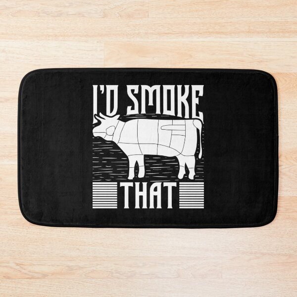 Item preview, I’d Smoke That Cow Barbecue BBQ Grilling designed and sold by bestshirtdesign.