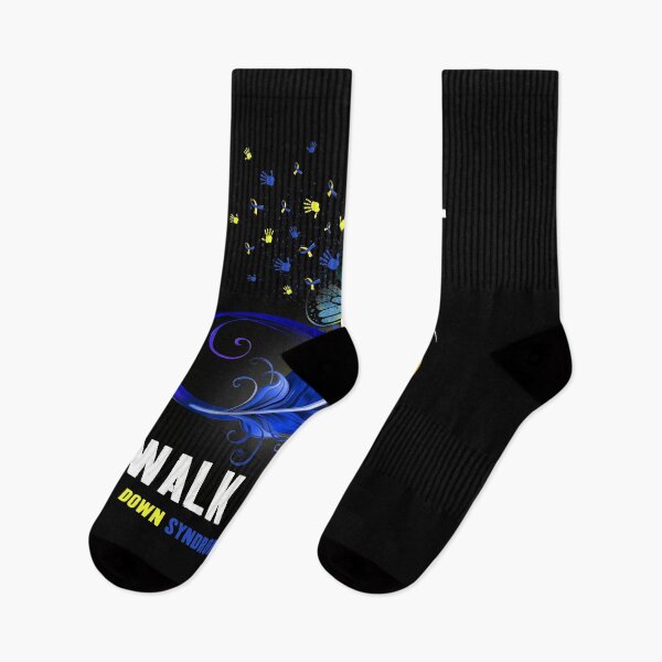 Item preview, Best Down Syndrome Warrior Never Walk Alone Awareness Ribbon designed and sold by tuanitus.